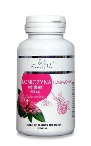 Koniczyna czerwona 450mg 60 tabletek Farm Vix