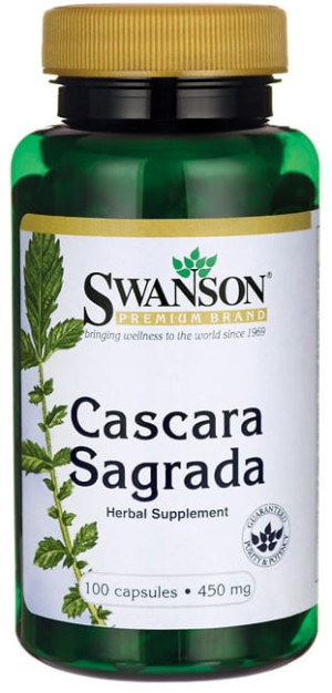 Swanson Cascara Sagrada 100 kapsułek