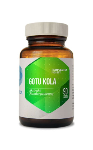 Gotu Kola ekstrakt standaryzowany 90 kaps. Hepatica