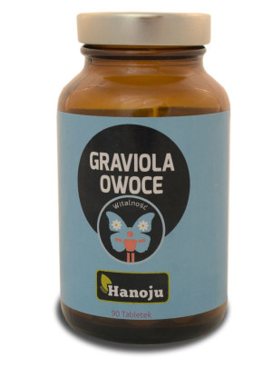 Graviola ekstrakt z owoców 20:1 450mg 90 tab. Hanoju