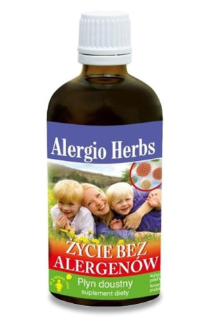 Alergio Herbs życie bez alergenów 100ml Inwent Herbs