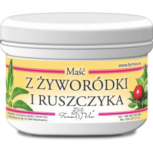 Maść z żyworódki i ruszczyka 150 ml Farm-Vix