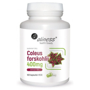 Aliness Pokrzywa indyjska Coleus forskohlii 400 mg 100 kaps