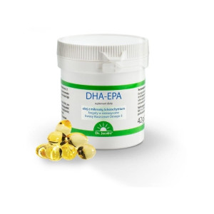 DHA i EPA - NNKT OMEGA-3 Z ALG wege 60 kapsułek, Dr. Jacobs