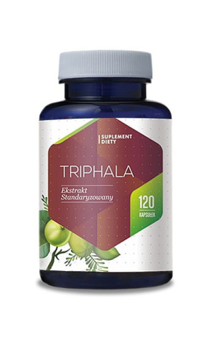 Triphala ekstrakt standaryzowany 120 kaps. Hepatica
