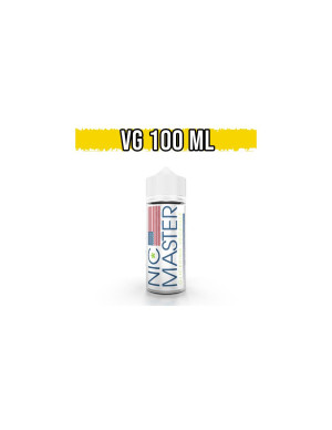 Nic Master Glicerina Vegetale 100ml Base Neutra 100% Vg