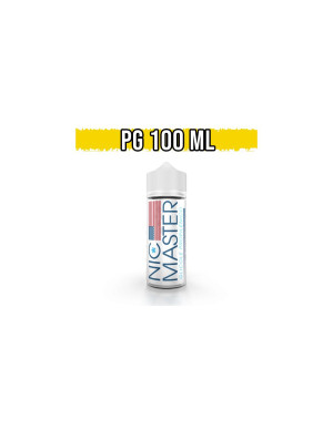 Nic Master Glicole Propilenico 100ml Base Neutra 100% Pg