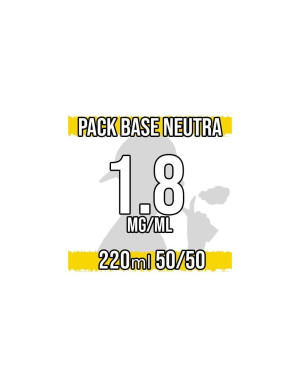 Brand Vari Base Neutra 50vg 50pg Con Nicotina 1,8 Mg/ml - 220ml