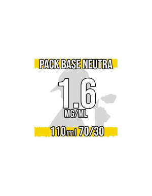 Brand Vari Base Neutra 70vg 30pg Con Nicotina 1.6 Mg/ml - 110ml