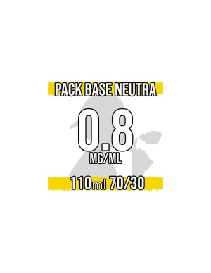 Brand Vari Base Neutra 70vg 30pg Con Nicotina 0,8 Mg/ml - 110ml