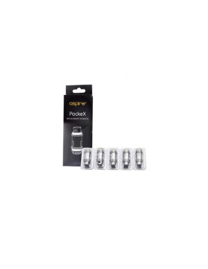 Aspire Pockex Coil Resistenze Ricambio - 5 Pezzi