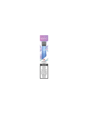 Elfbar Blueberry Sour Raspberry Elf Bar 600 V2 Pod Mod Usa E Getta - 600 Puffs