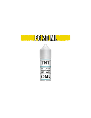 TNT Vape Glicole Propilenico 20ml Full Pg
