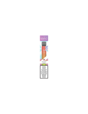 Elfbar Apple Peach Elf Bar 600 V2 Pod Mod Usa E Getta - 600 Puffs