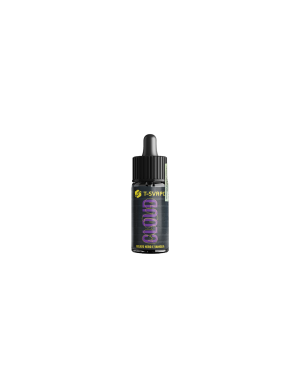 T-Svapo Gelato Nero E Vaniglia Cloud Aroma Concentrato 10ml Black Ice Cream Cocco Cialda Vaniglia