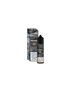 Flavourart Picasso Leclub Tobacco Liquido Shot 20ml Tabacco Caramello Crema