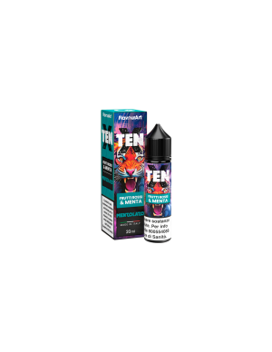 Flavourart Frutti Rossi E Menta Tenx Liquido Shot 20ml