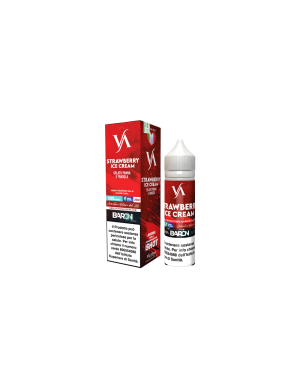 Valkiria Strawberry Ice Cream Liquido Shot 20ml Gelato Fragola Panna Ghiaccio
