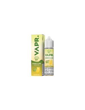 VAPR. Lemon & Lime Steam Train Liquido Shot 20ml Limone Lime Ghiaccio