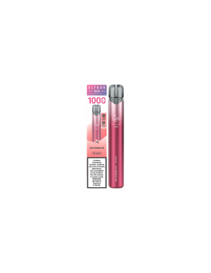 Elfbar Watermelon Eb1000 Pod Mod Usa E Getta - 1000 Puffs