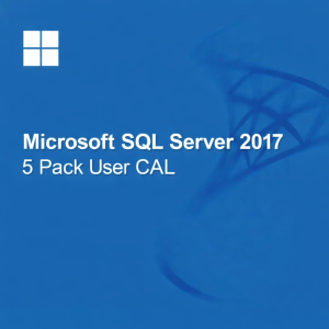 Microsoft SQL Server 2017 - 5 Pack User CAL