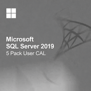 Microsoft SQL Server 2019 - 5 Pack User CALs