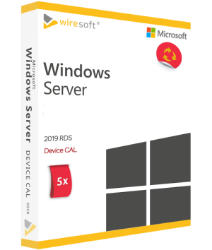 Microsoft Remote Desktop Services 2019 - 5 Pack Device CAL