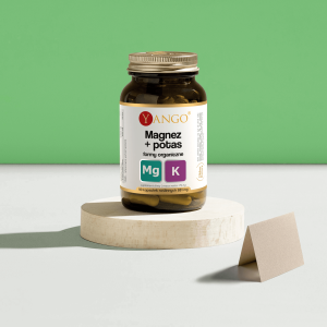 Magnez + potas - formy organiczne - 90 kapsułek - suplement w kapsułkach