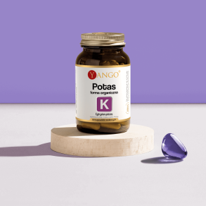 Potas - forma organiczna - 90 kapsułek - suplement w kapsułkach