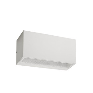 Norlys Asker 1511 Vägg Led Vit Nedljus Ip65 | Utomhusbelysning | Utebelysning Vägg | Utebelysning Stolpe | Utelampa Vägg