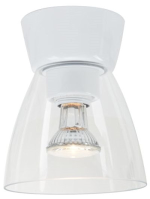 Belid P2237 Bizzo Blankvit/Klarglas Ip21 | Badrumsbelysning | Badrumslampa Vägg | Badrumsskåp Med Belysning | Belysning Badrum
