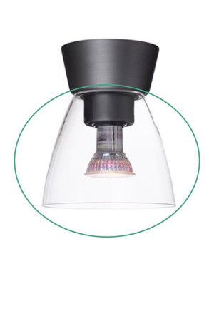 Belid Reservglas Klarglas Till P2237 Bizzo | Lampa Glas | Glas Lampa | Glaskupa Till Lampa | Lampa I Glas