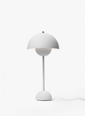 Andtradition Flowerpot Vp3 Bordslampa Matt Ljusgrå |