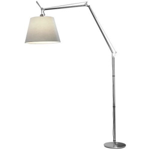 Artemide Tolomeo Mega Golv Med Skärm 36 Satinskärm | Golvlampa | Golvlampor | Golv Lampa | Golvlampa Design