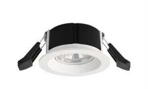 Maxel Hybrid liten downlight 6W Ø80 2700K Vit IP44 | Spotlight | Spotlights | Spotlight Tak | Spotlights Tak