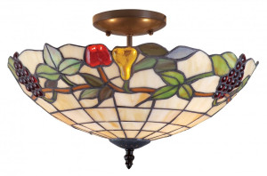 Norrsken Design Frukter P162769 Takplafond Tiffany | Tiffany | Tiffanylampa | Tiffany Lampa | Tiffanys