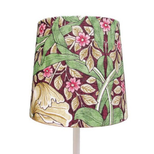 Bergo Lampskärm Sixten 17 Pimpernel Aubergine Klo E14 | Lampskärm | Lampskärmar | Lampskärmar Retro | Lampskärm Golvlampa