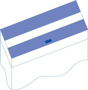 Juwel - Luckset - 100x50 cm - Till Multilux - 2-Del