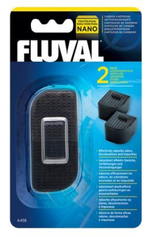 Fluval Nano - Kolfilter - 2-pack
