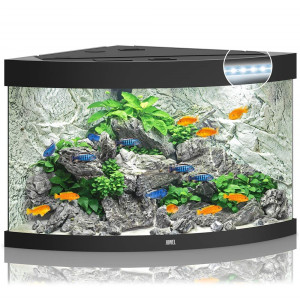 Juwel Trigon 190 liter LED - Hörnakvarium - Svart