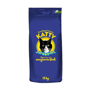 Katty Nyttiga Bitar - Anjovis/fisk - 12 kg
