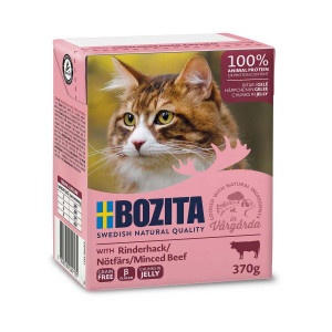 Bozita Bitar i Gelé med Nötkött - 370 g