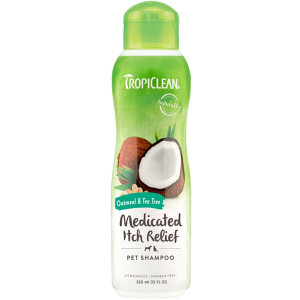 Tropiclean Oatmeal & Tea Tree Shampoo - 355 ml