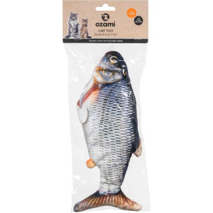 Kattleksak Splashing Fish med Kattmynta - 30 cm