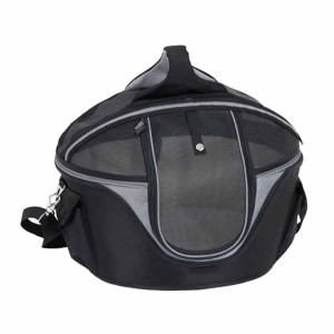 Transportväska Nylon Oval - Svart/Grå - 40x35x30 cm