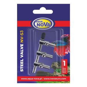 Aqua Nova Förgrening i metall - 4/6 mm - 3-väg