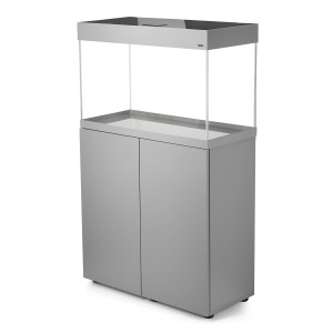Aquael Opti Set 125 liter - Grått möbelakvarium