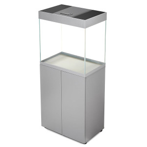 Aquael Opti Set 130 liter - Grått möbelakvarium