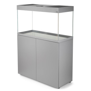 Aquael Opti Set 200 liter - Grått möbelakvarium