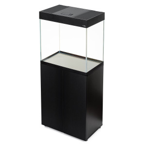 Aquael Opti Set 130 liter - Svart möbelakvarium